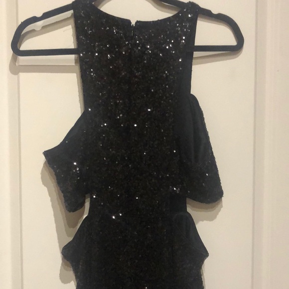 Express black sequin dress. - Picture 4 of 5